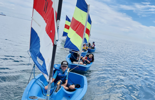 Youth Learn to Sail